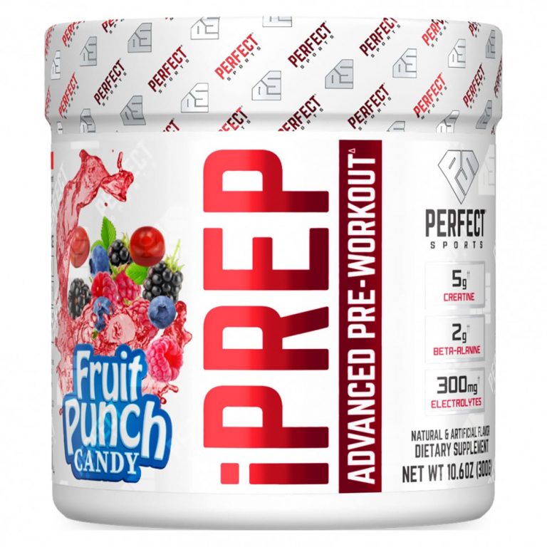 Perfect Sports, iPrep, Advanced Pre-Workout, фруктовый пунш, 300 г (10,6 унции)