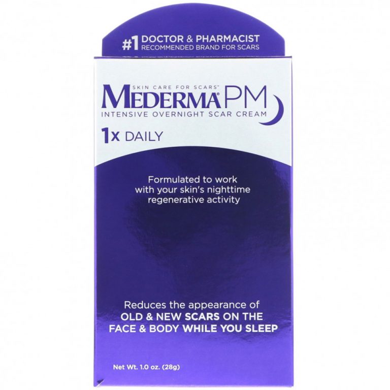 Mederma, PM, интенсивный ночной крем против шрамов, 28 г (1,0 унции)