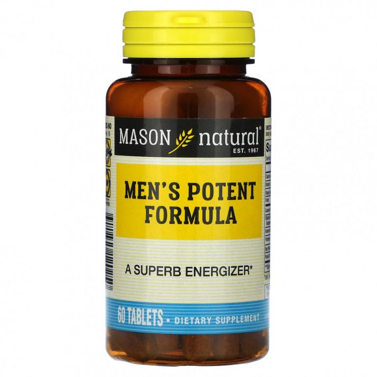 Mason Natural, Men’s Potent Formula, 60 таблеток