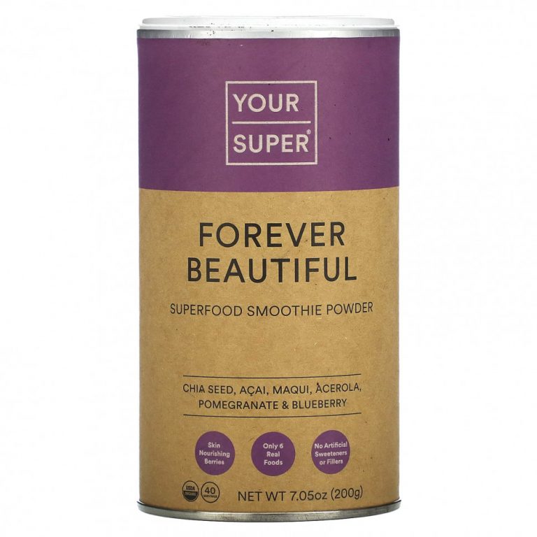 Your Super, Forever Beautiful, Superfood Smoothie Powder, 7.05 oz (200 g)