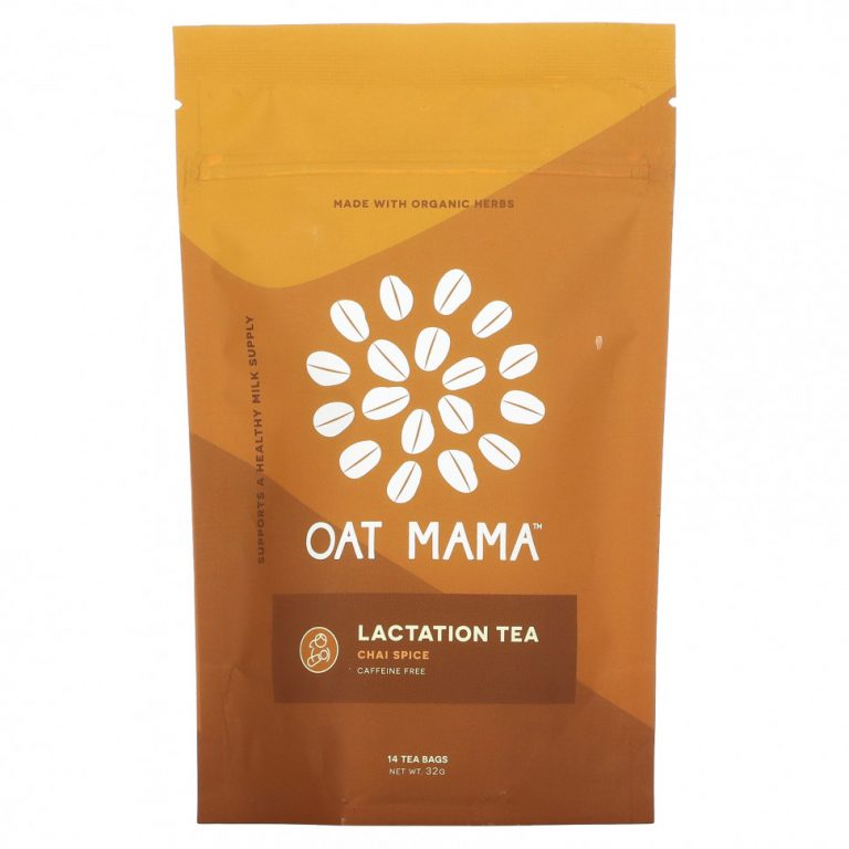 Oat Mama, Lactation Tea, чай со специями, 14 чайных пакетиков, 32 г