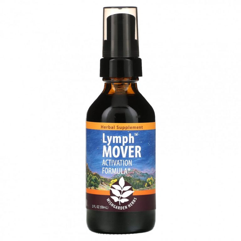 WishGarden Herbs, Формула для активации Lymph Mover, 59 мл (2 жидк. Унции)