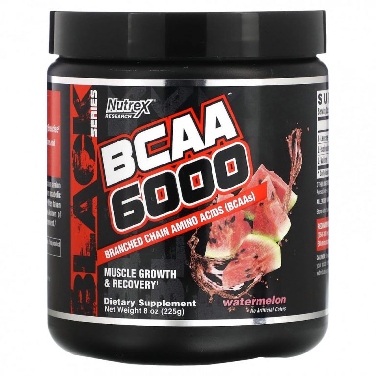 Nutrex Research, BCAA 6000, арбуз, 225 г (8,2 унции)