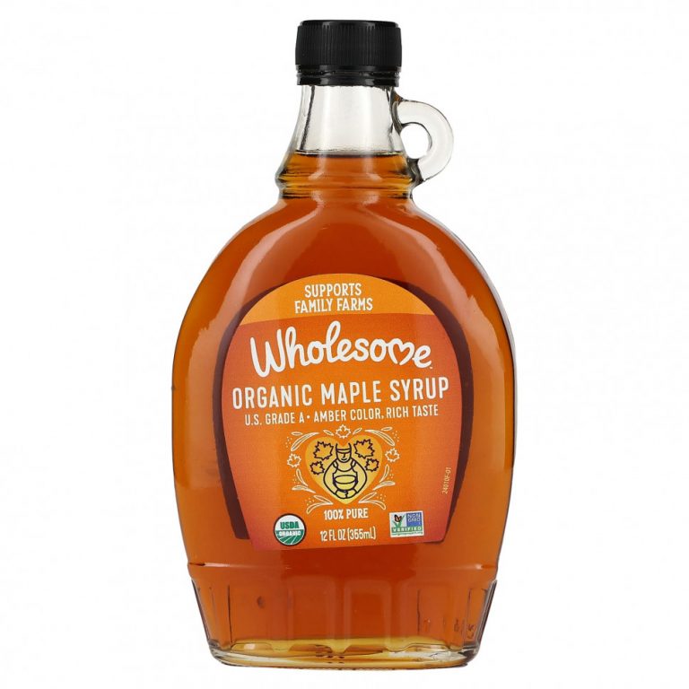 Wholesome Sweeteners, Organic Maple Syrup, 12 fl oz (355 ml )