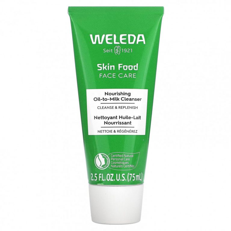 Weleda, Skin Food, уход за лицом, питательное очищающее масло на основе молока, 75 мл (2,5 жидк. Унции)