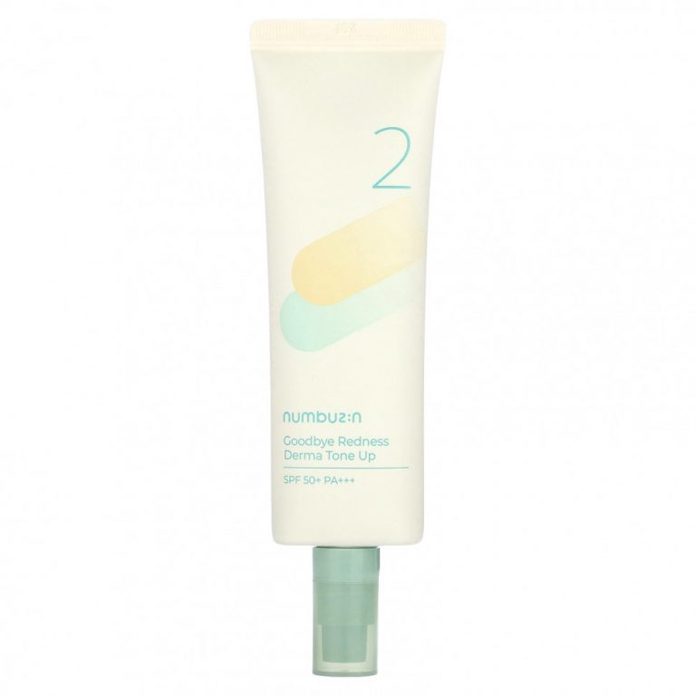 Numbuzin, Goodbye Redness, Derma Tone Up, SPF 50+ PA +++, № 2, 50 мл (1,69 унции)