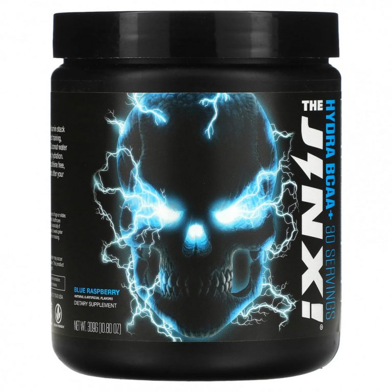 JNX Sports, The Jinx, Hydra BCAA +, голубая малина, 309 г (10,8 унции)