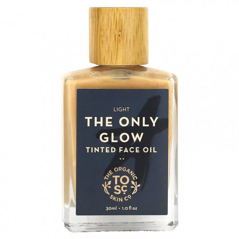 The Organic Skin Co., The Only Glow, тонирующее масло для лица, легкое, 30 мл (1 жидк. Унция)