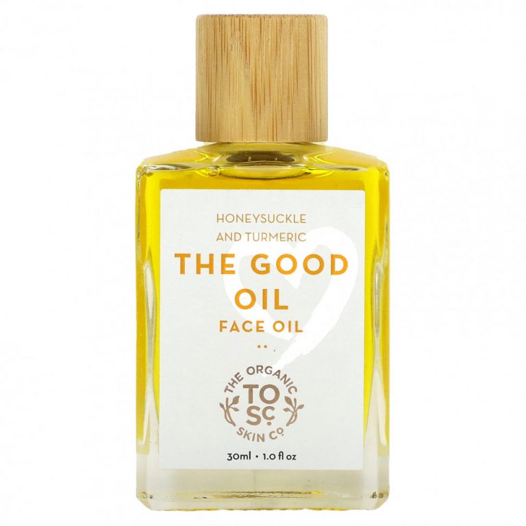 The Organic Skin Co., The Good Oil, масло для лица, жимолость и куркума, 30 мл (1 жидк. Унция)