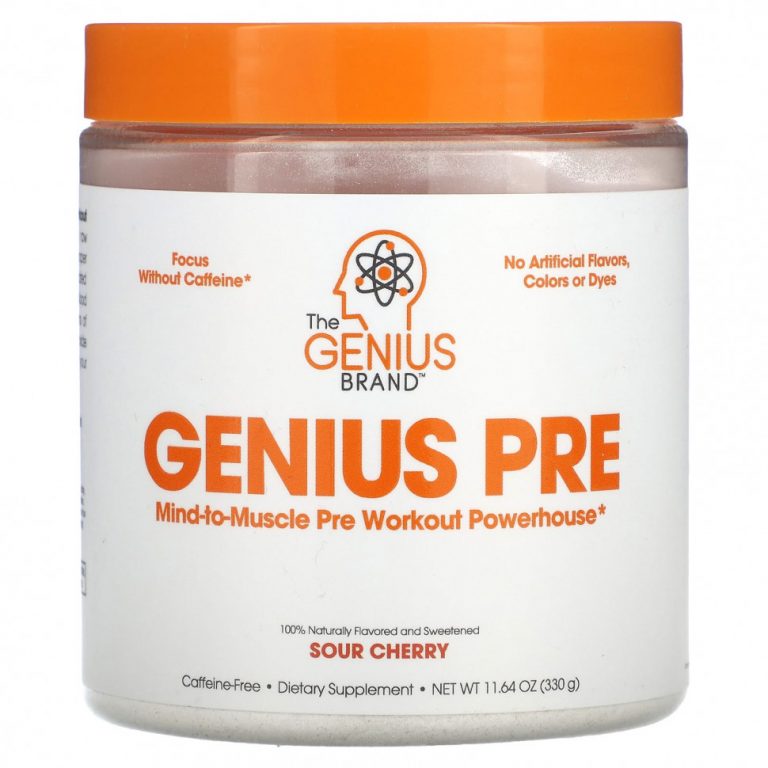 The Genius Brand, Genius Pre, вишня, 330 г (11,64 унции)