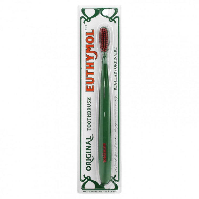 Euthymol, Original Toothbrush, Regular, Soft, 1 Toothbrush