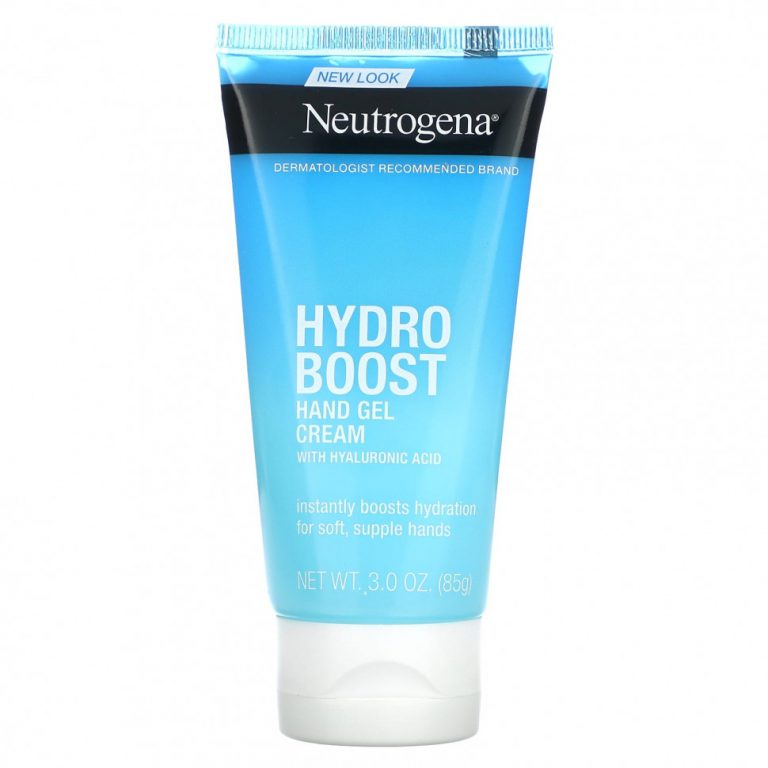 Neutrogena, Гель-крем для рук с гиалуроновой кислотой Hydroboost, 85 г (3 унции)