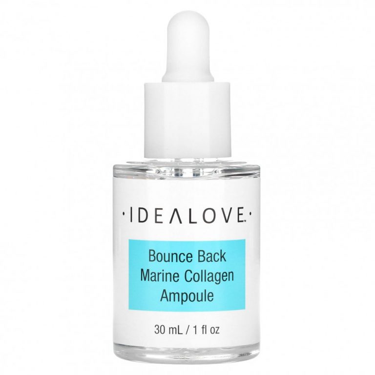 Idealove, Bounce Back, Marine Collagen Ampoule, сыворотка с морским коллагеном, 30 мл (1 жидк. унция)