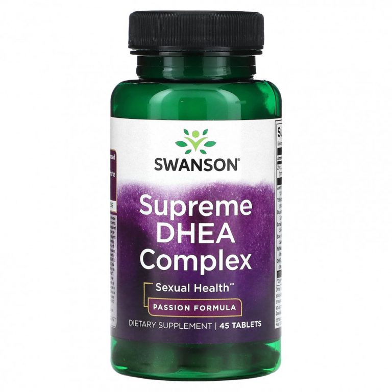 Swanson, Supreme DHEA Complex, 45 таблеток