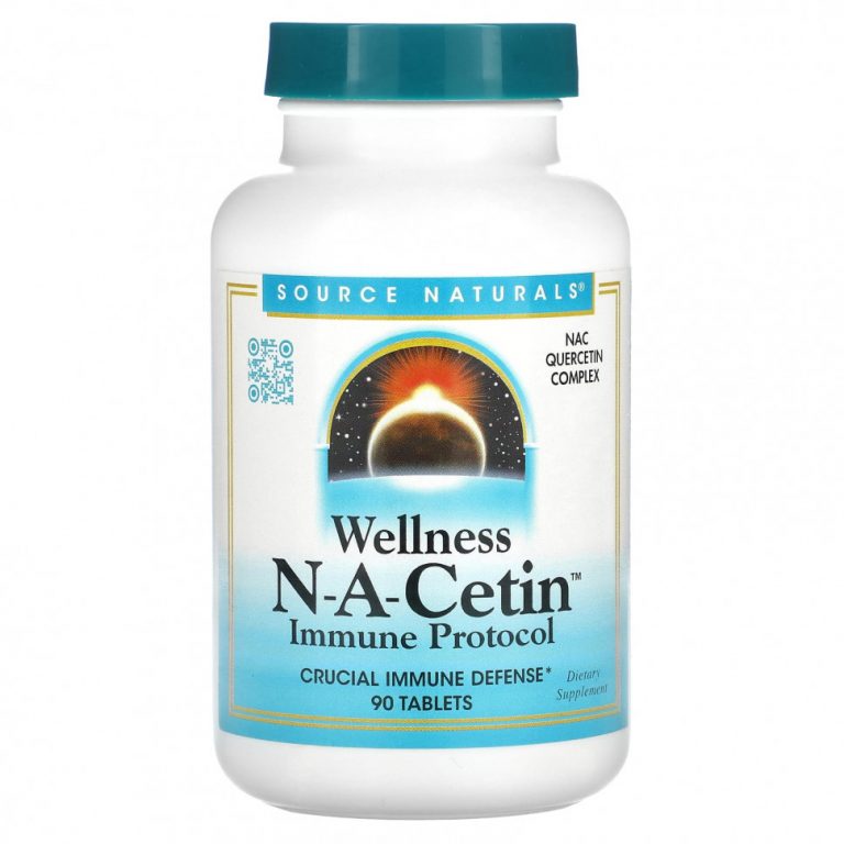 Source Naturals, Wellness NA-Cetin« 90 таблеток