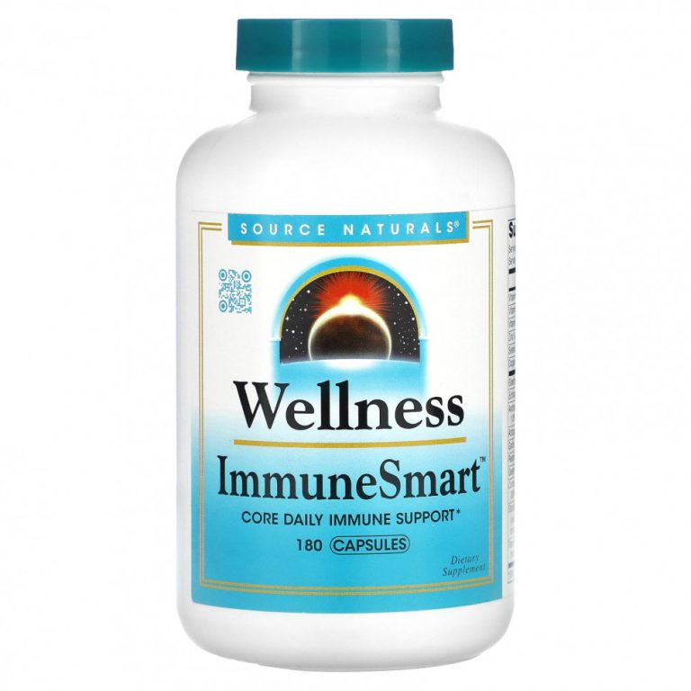 Source Naturals, Wellness, ImmuneSmart« 180 капсул