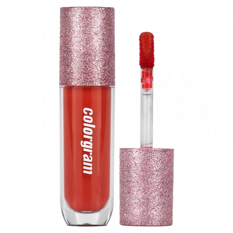 Colorgram, Thunderbolt Tint Lacquer, 04 Daily Tok, тонизирующий коралловый, 4,5 г (0,15 унции)