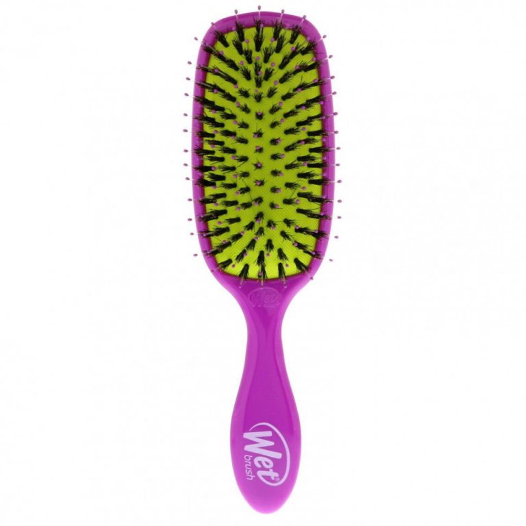 Wet Brush, Кисть для улучшения блеска, Maintain, Purple, 1 кисть