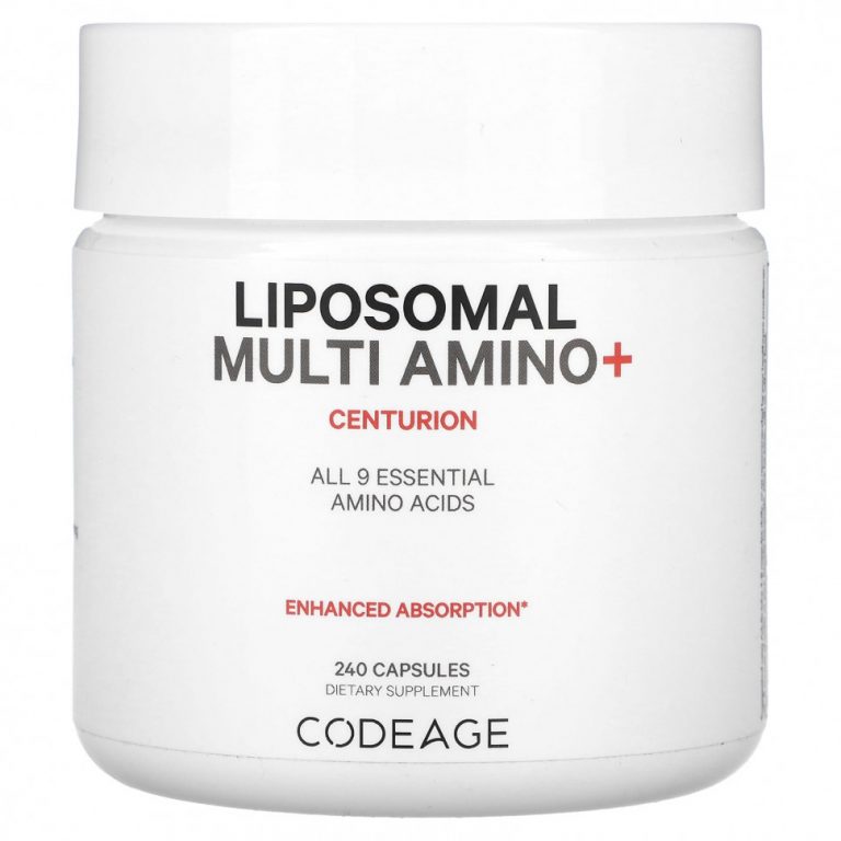 Codeage, Liposomal Multi Amino +, Centurion« 240 капсул