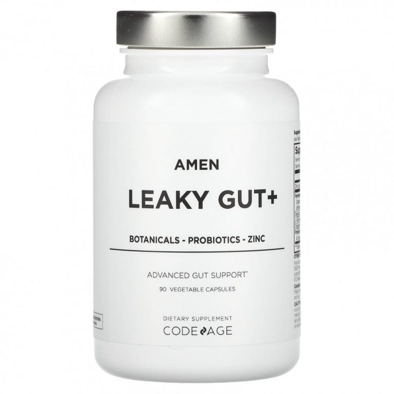 Codeage, Amen, Leaky Gut +, 90 растительных капсул