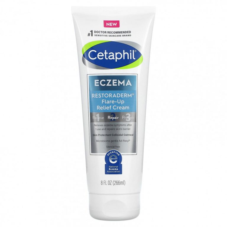 Cetaphil, Eczema, Restoraderm, крем для облегчения обострения, 266 мл (8 жидк. Унций)