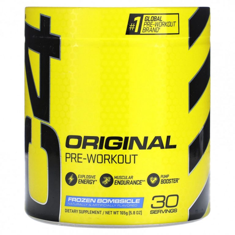 Cellucor, C4 Original, перед тренировкой, Frozen Bombsicle, 165 г (5,8 унции)