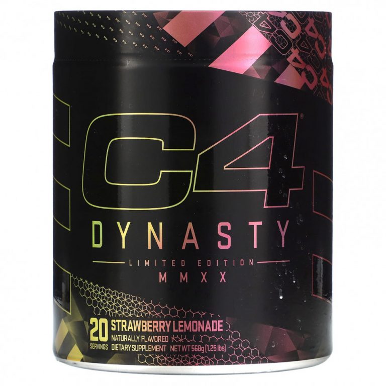 Cellucor, C4 Dynasty, Limited Edition MMXX, клубничный лимонад, 568 г (1,25 фунта)