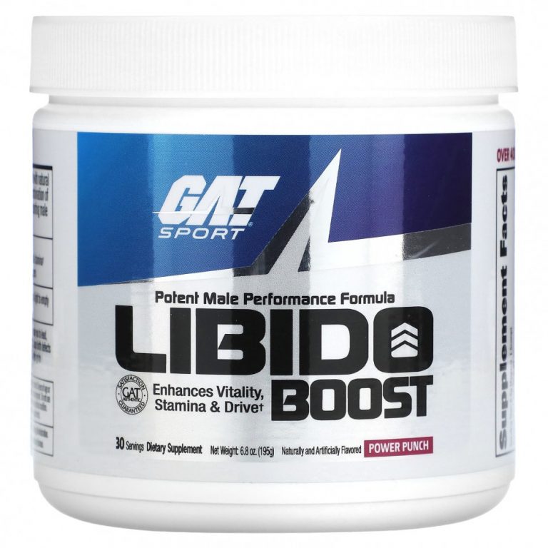 GAT, Libido Boost, Power Punch, 195 г (6,8 унции)