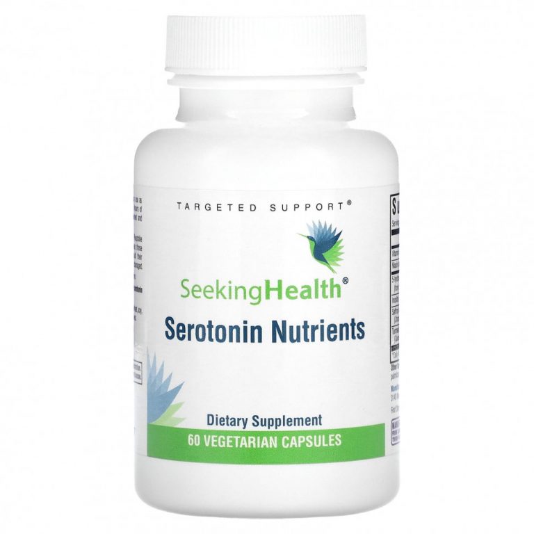 Seeking Health, Serotonin Nutrients, 60 вегетарианских капсул