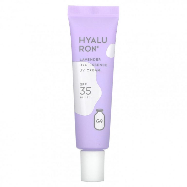 G9skin, Hyaluron + UYU Essence UV Cream, SPF 35 PA +++, лаванда« 25 г