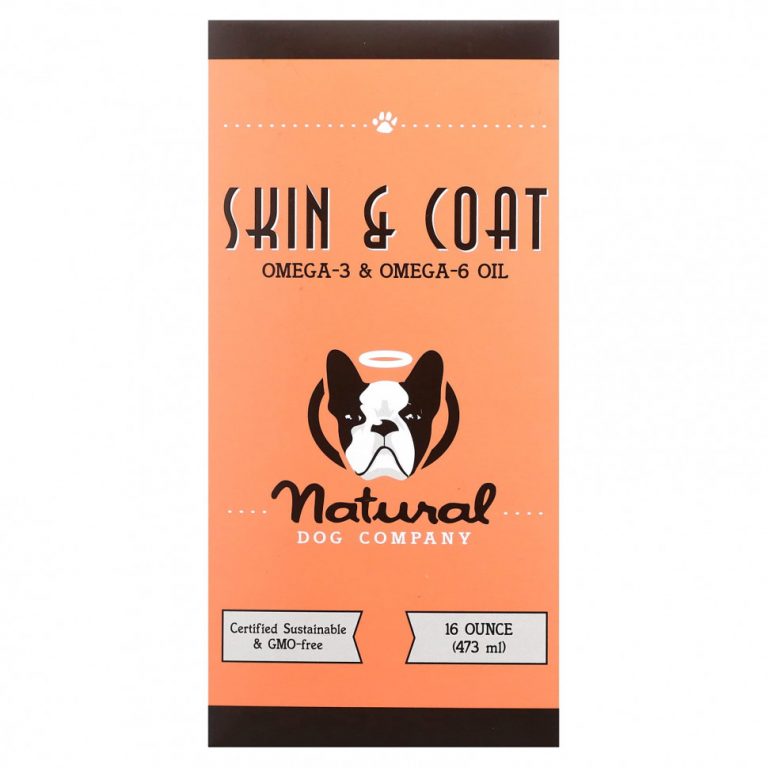 Natural Dog Company, Skin & Coat, масло омега-3 и омега-6, 473 мл (16 унций)