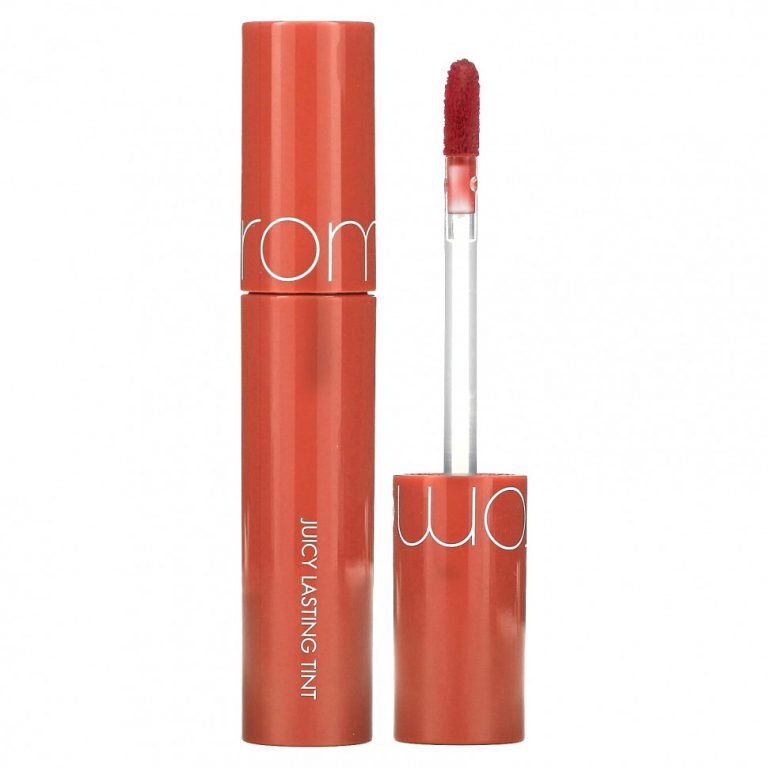 rom&nd, Juicy Lasting Tint, 18 персиковый глинтвейн, 5,5 г