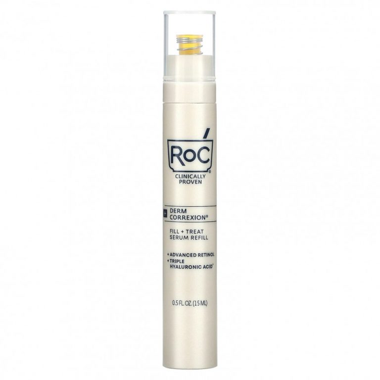 RoC, Derm Correxion, Fill + Treat Serum, Refill, 0.5 fl oz (15 ml)