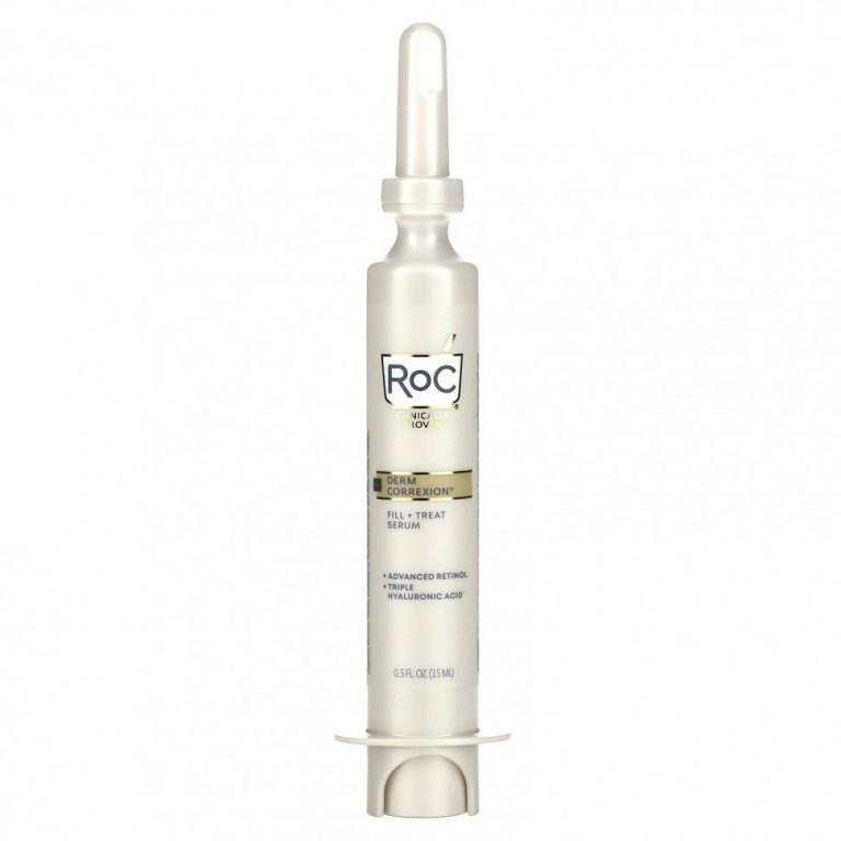 RoC, Derm Correxion, Fill + Treat Serum, Advanced Retinol & Triple Hyaluronic Acid, 0.5 fl oz (15 ml)