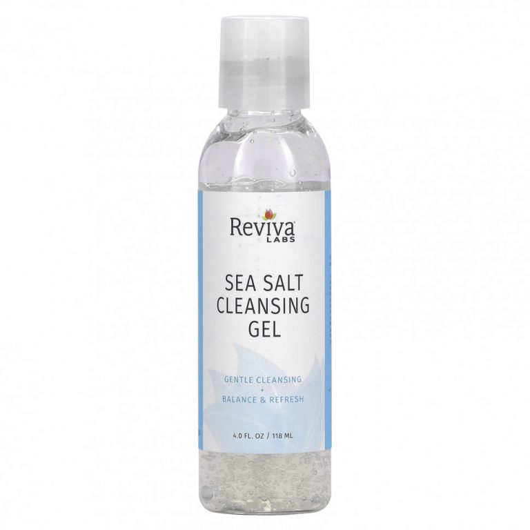 Reviva Labs, Sea Salt Cleansing Gel, 4 fl oz (118 ml)