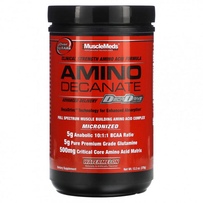 MuscleMeds, АМИНО ДЕКАНАТ, арбуз, 378 г (13,3 унции)