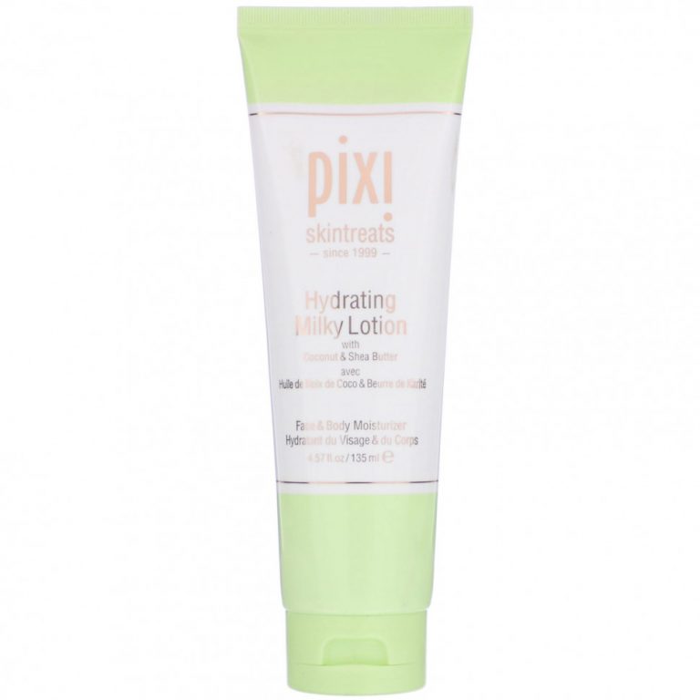 Pixi Beauty, Skintreats, Hydrating Milky Lotion, Face & Body Moisturizer, 4.57 fl oz (135 ml)