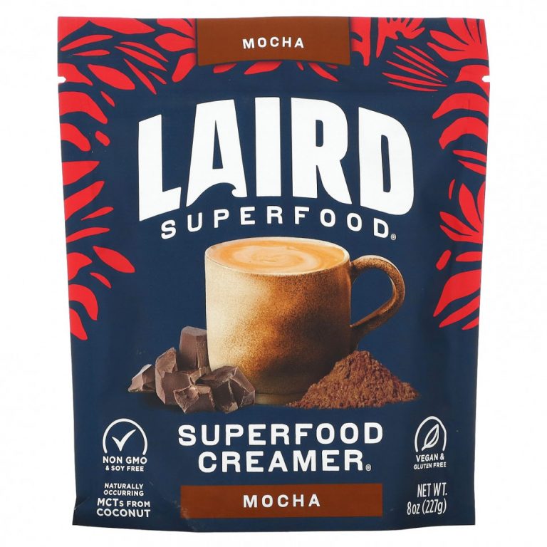 Laird Superfood, Сливки Superfood, мокко, 227 г (8 унций)