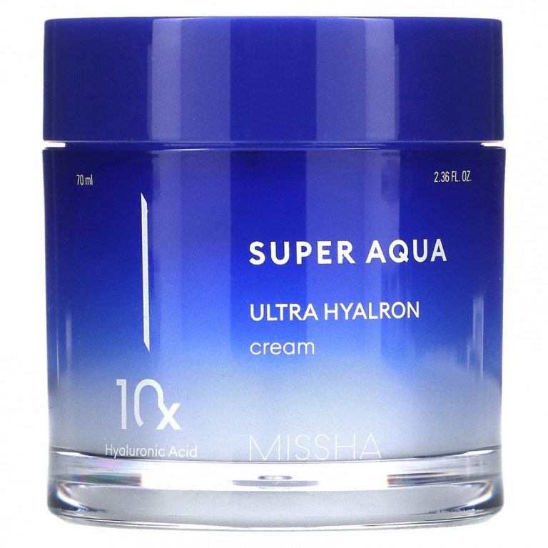 Missha, Super Aqua, ультра гиалроновый крем, 70 мл (2,36 жидк. Унции)