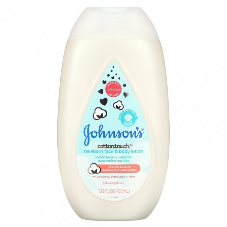 Johnson & Johnson, Cottontouch, лосьон для лица и тела для новорожденных, 400 мл (13,6 жидк. Унции)