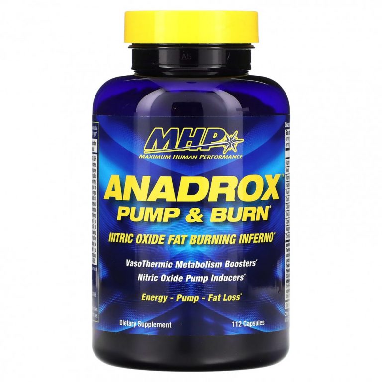 MHP, Anadrox Pump & Burn, 112 капсул