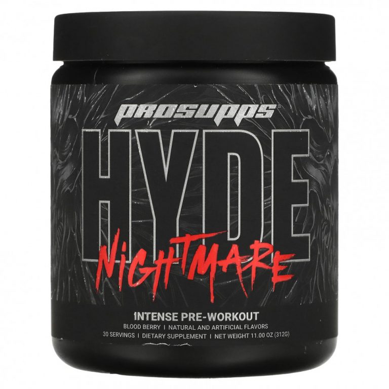 ProSupps, Hyde Nightmare, Intense Pre-Workout, Blood Berry, 11 oz (312 g)