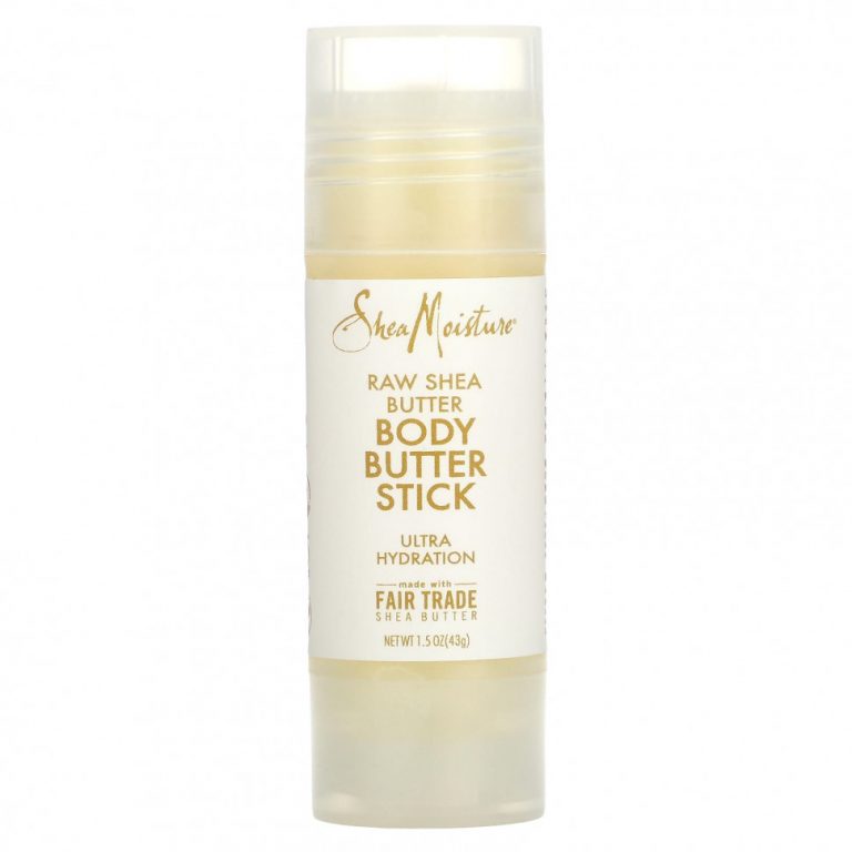 SheaMoisture, Body Butter Stick, сырое масло ши, 43 г (1,5 унции)