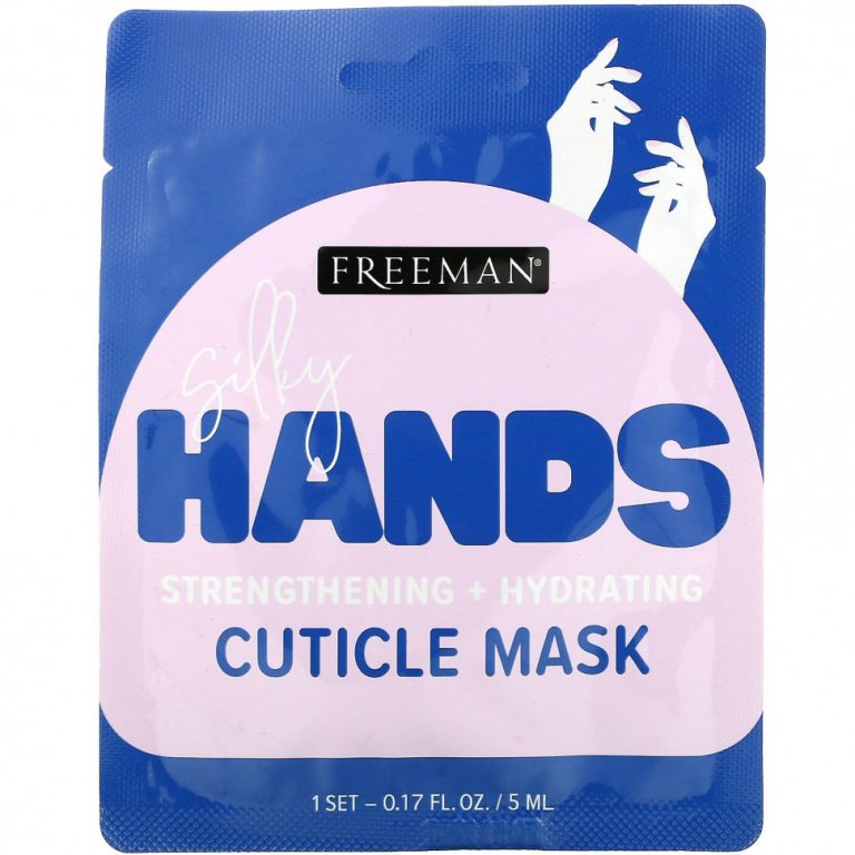 Freeman Beauty, Silky Hands, маска для кутикулы, 1 пара, 5 мл (0,17 жидк. Унции)