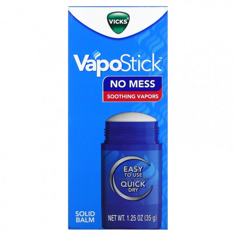 Vicks, VapoStick, твердый бальзам, 35 г (1,25 унции)