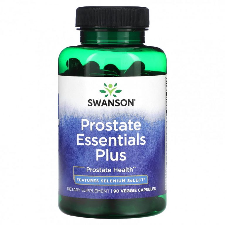 Swanson, Prostate Essentials Plus, 90 растительных капсул