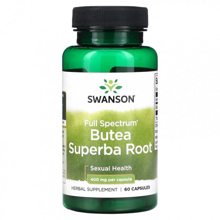 Swanson, Full Spectrum Butea Superba, корень, 400 мг, 60 капсул