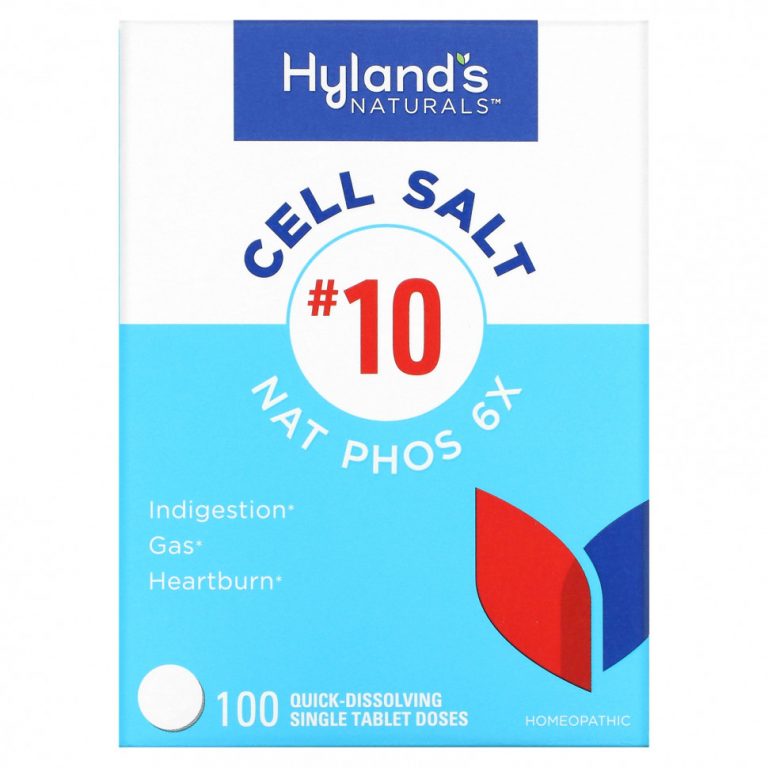 Hyland’s, Cell Salt # 10, 100 быстрорастворимых отдельных таблеток