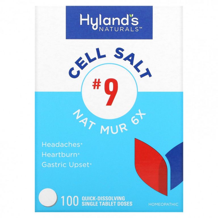 Hyland’s, Cell Salt № 9, 100 быстрорастворимых отдельных таблеток