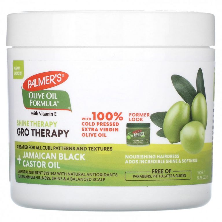 Palmers, Формула оливкового масла с витамином E, Shine Therapy Gro Therapy, 150 г (5,25 унции)